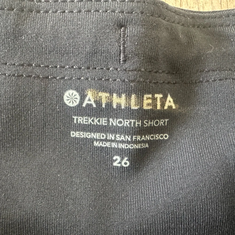 Athleta Trekkie North Short Women's Black UPF‎ 50+ Breathable plus size 26
